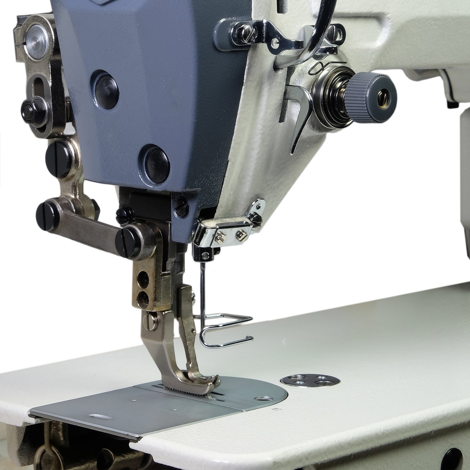 LOCKSTITCH TOP AND BOTTOM FEED